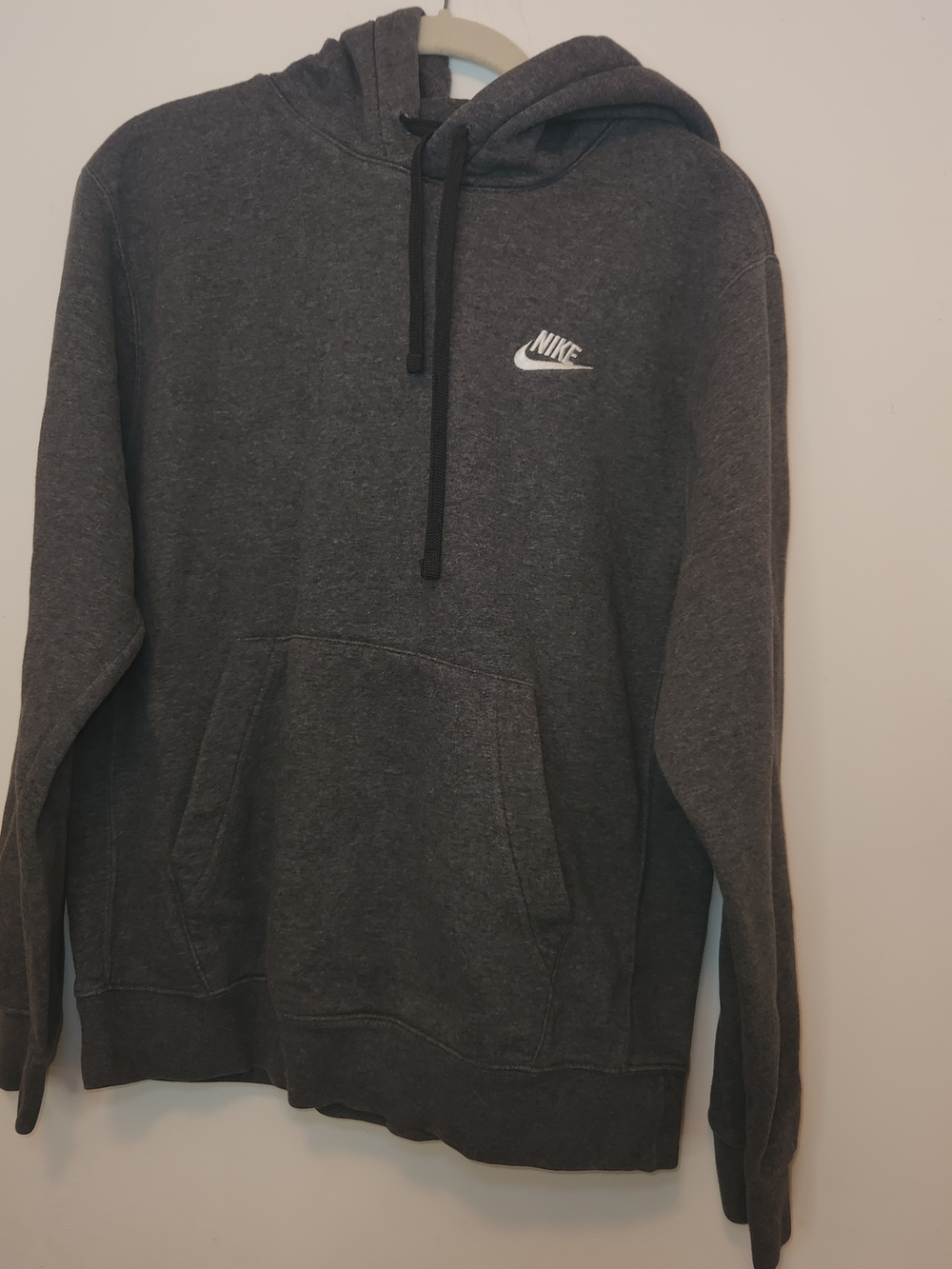 Nike Men's Dark Gray Pullover Hoodie S